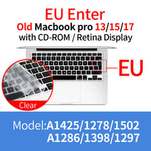 Load image into Gallery viewer, 2PCS Keyboard Protector for Macbook Air Pro 11 12 13 15 16 2020 Thin Silicone
