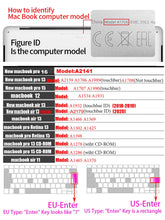 Load image into Gallery viewer, 2PCS Keyboard Protector for Macbook Air Pro 11 12 13 15 16 2020 Thin Silicone
