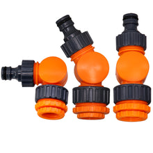 Load image into Gallery viewer, Faucet Quick Connectors Rotatable Water Tap Splitter 1/2" 3/4" 1" Thread Adapter Garden Farm Irrigation Car Wash Swivel Joints
