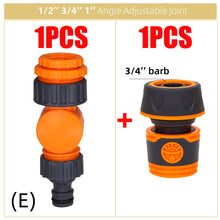 Load image into Gallery viewer, Faucet Quick Connectors Rotatable Water Tap Splitter 1/2" 3/4" 1" Thread Adapter Garden Farm Irrigation Car Wash Swivel Joints
