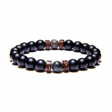 Load image into Gallery viewer, Beads Bracelet for Men Natural Volcanic Stone Bead Tibetan Buddha chakra Lava Stone Diffuser Bracelets Men Fashion New Jewelry
