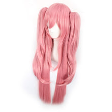 Load image into Gallery viewer, Krul Tepes 100CM Long Straight  Wig Owari no Seraph Of The End Synthetic Hair Anime Cosplay Wig Ponytail Wigs
