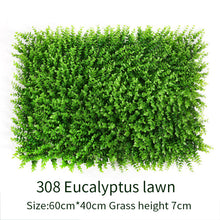 Load image into Gallery viewer, Artificial Plant Wall Lawn 40x60cm Plastic Artificial Turf Home Garden Shop Shopping Center Home Decoration Green Carpet Grass
