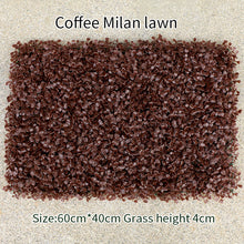 Load image into Gallery viewer, Artificial Plant Wall Lawn 40x60cm Plastic Artificial Turf Home Garden Shop Shopping Center Home Decoration Green Carpet Grass
