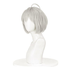 Load image into Gallery viewer, L-email wig Anime Tokyo Revengers Senju Kawaragi Cosplay Wig 30cm Short Silver Grey Wig Woman Wigs Synthetic Hair Heat Resistant
