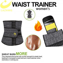Load image into Gallery viewer, Shapewear Women Waist Trainer Neoprene Belt Weight Loss Cincher Body Shaper Tummy Control Strap Slimming Sweat Fat Burning Girdle
