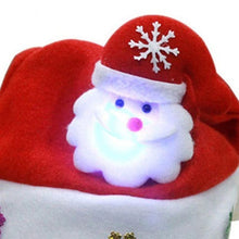 Load image into Gallery viewer, LED Christmas Hats Light Up Santa Red Hat Flashing Costume Party Cap Kids Child Christmas Gifts New Year Decor
