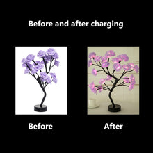 Load image into Gallery viewer, LED Table Lamp Lights Rose Flower Tree USB Night Lights Home Decoration Parties Xmas Christmas Wedding Bedroom Decor Rose Lamp
