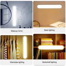 Load image into Gallery viewer, LED eye protection night light wireless touch dimming USB reading lamp bedroom living room cabinet bathroom lighting table lamps
