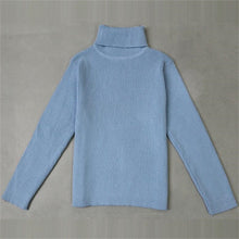 Load image into Gallery viewer, Winter Turtleneck Sweater Clothes 2023 Autumn Boys Children Clothing Pullover Knitted Kids Sweaters
