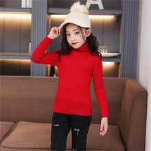 Load image into Gallery viewer, Winter Turtleneck Sweater Clothes 2023 Autumn Boys Children Clothing Pullover Knitted Kids Sweaters
