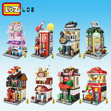 Load image into Gallery viewer, LOZ Building Blocks City View Scene Coffee Shop Retail Store Architectures Assembly Toy Christmas Gift for Children Adult
