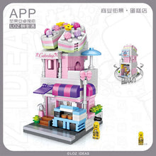 Load image into Gallery viewer, LOZ Building Blocks City View Scene Coffee Shop Retail Store Architectures Assembly Toy Christmas Gift for Children Adult
