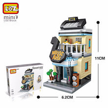 Load image into Gallery viewer, LOZ Building Blocks City View Scene Coffee Shop Retail Store Architectures Assembly Toy Christmas Gift for Children Adult

