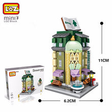 Load image into Gallery viewer, LOZ Building Blocks City View Scene Coffee Shop Retail Store Architectures Assembly Toy Christmas Gift for Children Adult
