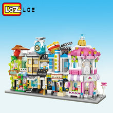 Load image into Gallery viewer, LOZ Building Blocks City View Scene Coffee Shop Retail Store Architectures model  Assembly Toy Christmas Gift for Children
