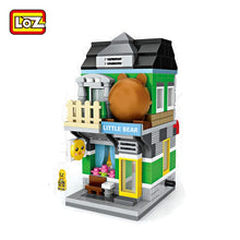 Load image into Gallery viewer, LOZ Building Blocks City View Scene Coffee Shop Retail Store Architectures model  Assembly Toy Christmas Gift for Children
