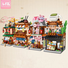 Load image into Gallery viewer, LOZ Building Blocks City View Scene Coffee Shop Retail Store Architectures model Assembly Toy Christmas Gift
