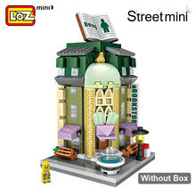 Load image into Gallery viewer, LOZ Building Blocks City View Scene Coffee Shop Retail Store Architectures model  Assembly Toy Christmas Gift for Children
