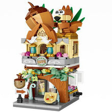 Load image into Gallery viewer, LOZ Building Blocks City View Scene Coffee Shop Retail Store Architectures model  Assembly Toy Christmas Gift for Children
