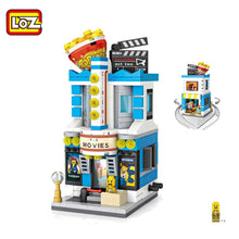 Load image into Gallery viewer, LOZ Building Blocks City View Scene Coffee Shop Retail Store Architectures model  Assembly Toy Christmas Gift for Children
