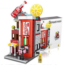 Load image into Gallery viewer, LOZ Building Blocks City View Scene Coffee Shop Retail Store Architectures model  Assembly Toy Christmas Gift for Children
