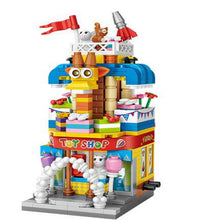 Load image into Gallery viewer, LOZ Building Blocks City View Scene Coffee Shop Retail Store Architectures model  Assembly Toy Christmas Gift for Children
