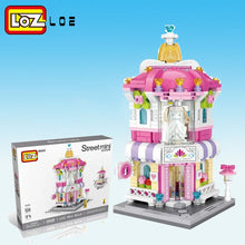 Load image into Gallery viewer, LOZ Building Blocks City View Scene Coffee Shop Retail Store Architectures model  Assembly Toy Christmas Gift for Children
