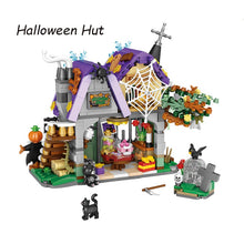 Load image into Gallery viewer, LOZ Creative MINI Halloween Hut House Building Block MOC Pumpkin Carriage Happy Halloween Decoration Bricks Boys Kids Toys Gifts

