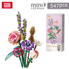 Load image into Gallery viewer, LOZ Flowers DIY decoration blocks Home decoration Model Building Blocks toys Assembly Toy Christmas Gift for Children Adult
