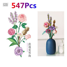 Load image into Gallery viewer, LOZ Fomantic Flower Bouquet Building Block Bricks Anime Figure Toys Friends Pricness Set Gift for Girl Friend Simulation Rose
