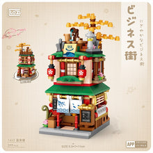 Load image into Gallery viewer, LOZ MINI Blocks japan STREET views HOT SPRING/RAMEN/KIMONNO/MATCHA creative assembly Relaxing toys Brinqueos funny
