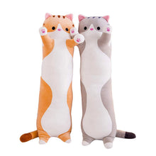 Load image into Gallery viewer, Long cat plush toy animal creative cute cat long soft office lunch break pillow sleep pillow plush toy doll childrens gift #
