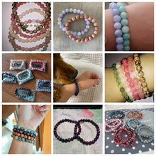 Load image into Gallery viewer, High Quality Natural Stone Beads Bracelets For Women Men Fashion Lapis Lazuli Bracelets Elastic Energy Pulsera Homme Jewelry

