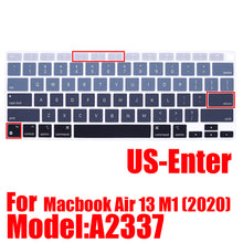 Load image into Gallery viewer, Keyboard Protectors Laptop Keyboard Cover For Macbook Silicone color soft
