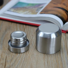 Load image into Gallery viewer, Large Capacity Stainless Steel Thermos Portable Flask Insulated Tumbler with Rope Thermo Bottle Military Style Vacuum Flask
