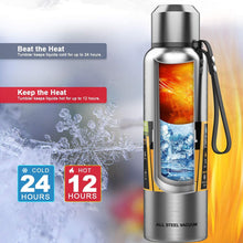Load image into Gallery viewer, Large Capacity Thermos Water Bottle For Tea Portable Thermal Mug Stainless Steel Cup Sport Cycling Vacuum Flask Insulated
