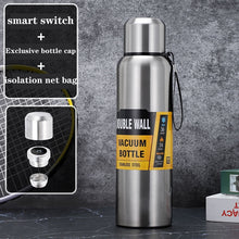 Load image into Gallery viewer, Large Capacity Thermos Water Bottle for Tea Portable Thermal Mug Stainless Steel Cup Sport Cycling Vacuum Flask Insulated
