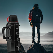 Load image into Gallery viewer, Large Stainless Steel Travel Thermos Bottle for Coffee Tea Water Double Wall Vacuum Insulated
