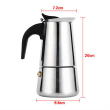 Load image into Gallery viewer, Latte Piano Cottura Filtro Coffee Machine Moka Coffee Maker Coffee Pot Percolator Tools Cafetiere Coffee Maker Pot
