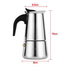 Load image into Gallery viewer, Latte Piano Cottura Filtro Coffee Machine Moka Coffee Maker Coffee Pot Percolator Tools Cafetiere Coffee Maker Pot
