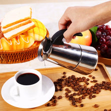 Load image into Gallery viewer, Latte Piano Cottura Filtro Coffee Machine Moka Coffee Maker Coffee Pot Percolator Tools Cafetiere Coffee Maker Pot
