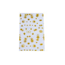 Load image into Gallery viewer, 50pcs Golden Star Christmas Candy Baking Bags Cookie Chocolate Self Stand Packaging Bags Birthday Party Favor
