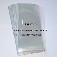 Load image into Gallery viewer, Transparent Plastic Bag For Candy Cookie Bread Food Chocolate Bean Clear Top Open Pen Gift Package With Wire
