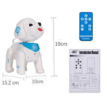 Load image into Gallery viewer, Electronic Animal Pets RC Robot Dog Voice Remote Control Toys Music Song Toy for Kids RC Toys Birthday Gift
