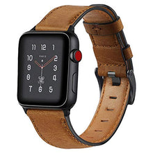 Load image into Gallery viewer, Leather strap For Apple watch band 44mm 41mm 45mm 40mm 42mm 38mm Retro Cow watchband bracelet iWatch  series 7 3 4 5 se 6
