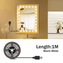 Load image into Gallery viewer, LED  Vanity Lamp LED Light Strip  Makeup Mirror Lamp LED Wall Lamp Bathroom Dressing Table Lighting Decoration For Home
