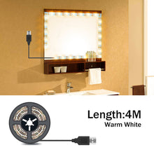 Load image into Gallery viewer, LED  Vanity Lamp LED Light Strip  Makeup Mirror Lamp LED Wall Lamp Bathroom Dressing Table Lighting Decoration For Home
