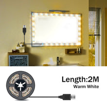 Load image into Gallery viewer, LED  Vanity Lamp LED Light Strip  Makeup Mirror Lamp LED Wall Lamp Bathroom Dressing Table Lighting Decoration For Home
