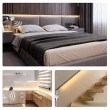 Load image into Gallery viewer, LED Night Light with Motion Sensor  LED Strip Waterproof PIR/Light Sensor Night Lamp  for Closet Corridor
